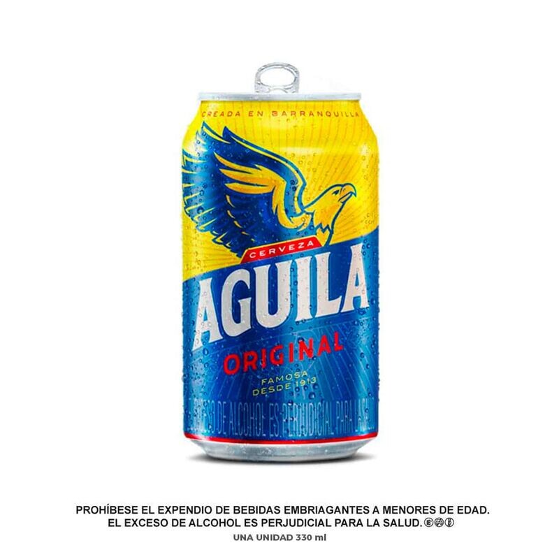 Aguila original 330ml lata