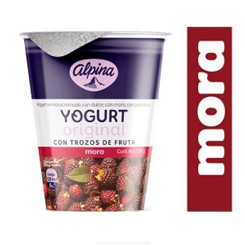 Yogurt alpina mora 150g