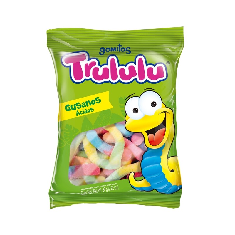 Goma trululu gusanos