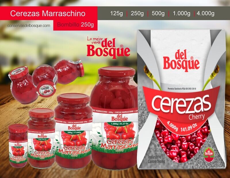 Cerezas del bosque 125g