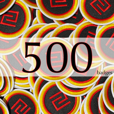 TOGKF Badges x 500
