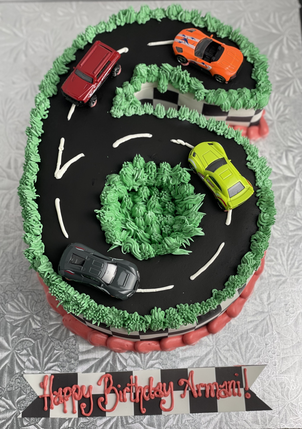 Letter or Number Cake