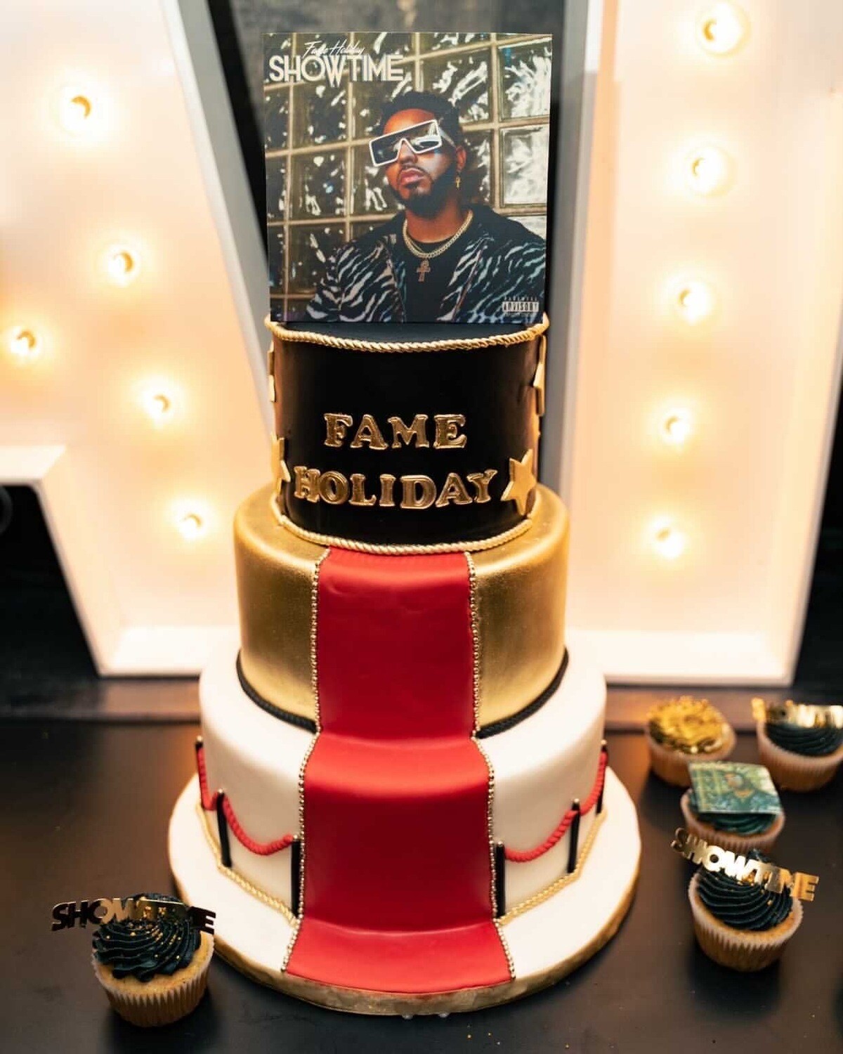 Three Tier Celebration Cake