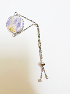 LARKSPUR Bracelet - Silver, Blue/Purple & White
