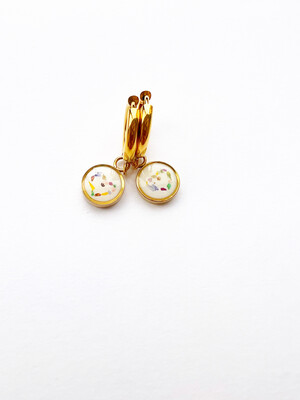 LOVE Earrings - Gold/Silver