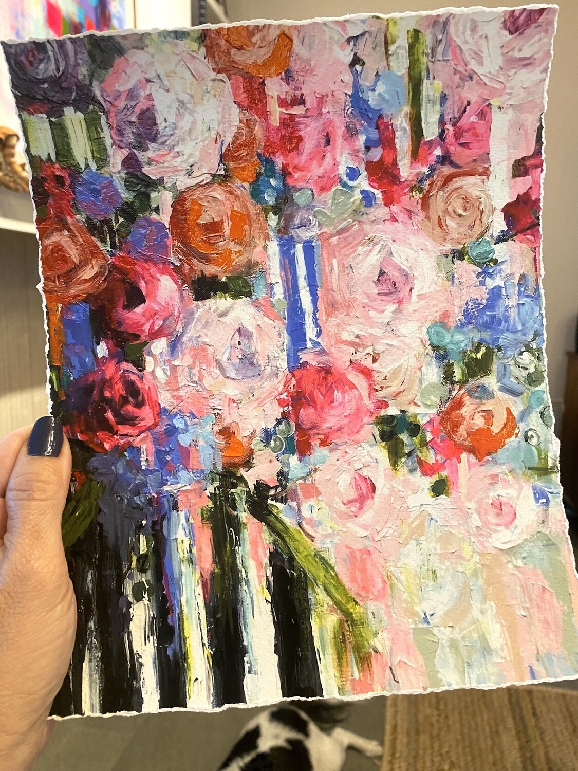 Print | The Flowers Wore Stripes