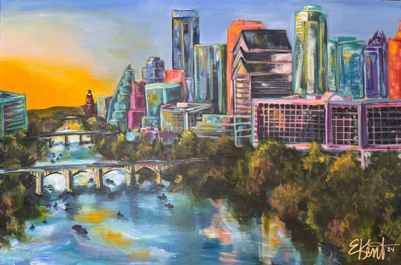 Lady Bird at Sunset