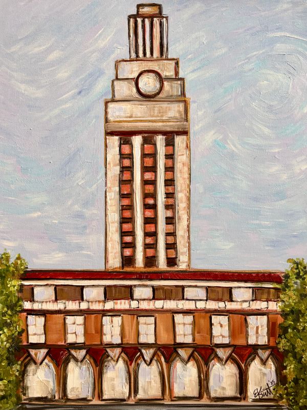 UT Tower in Spring | Print