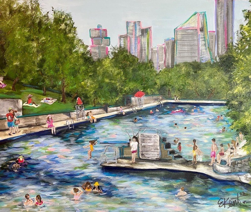 Print | Barton Springs 8"x10"