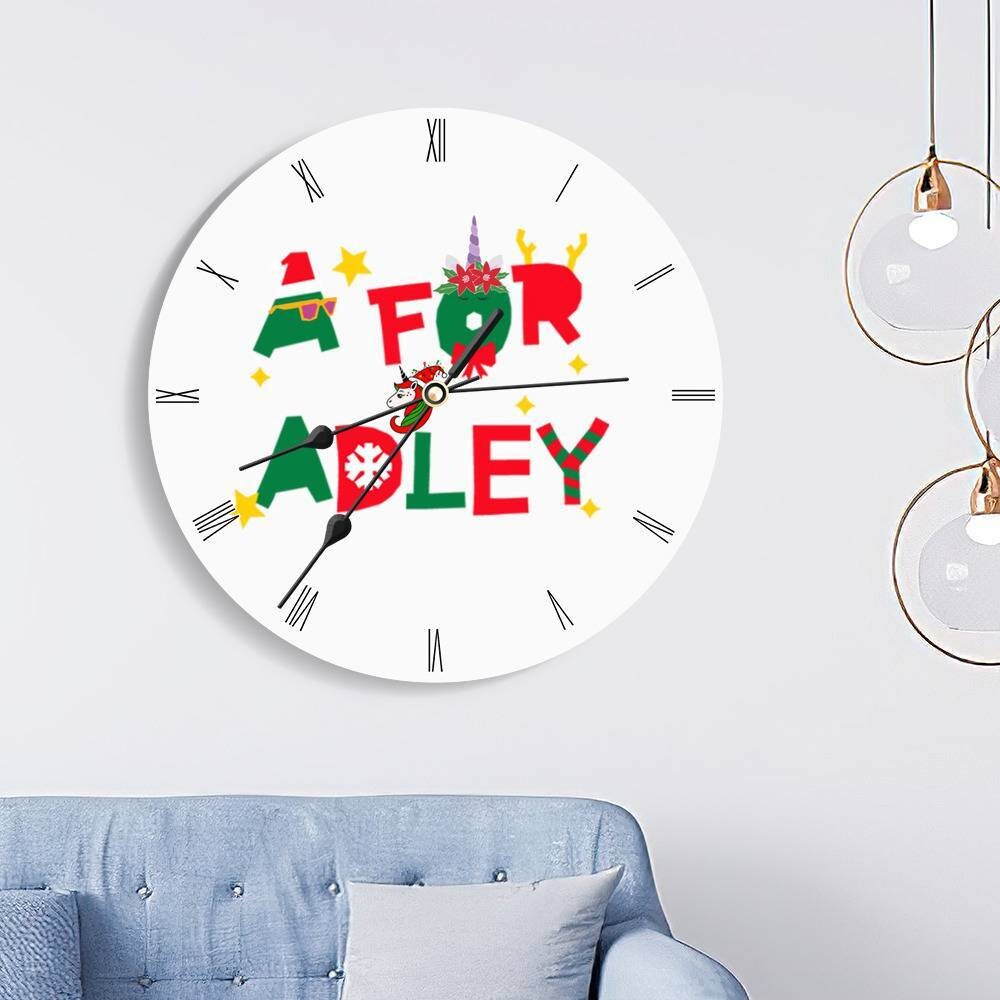 A For Adley Wall Clocks