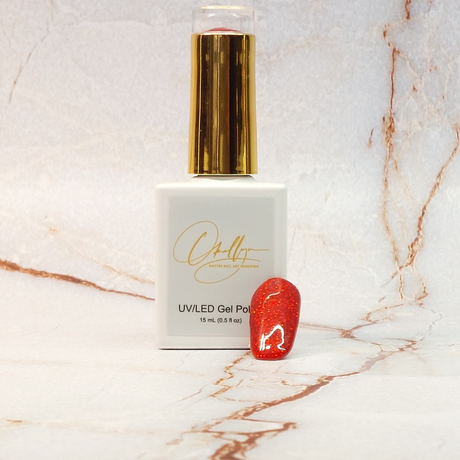 GelPolish - Fiery Red (127)