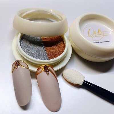Colors Mirror - Gold &amp; Silver Prisme