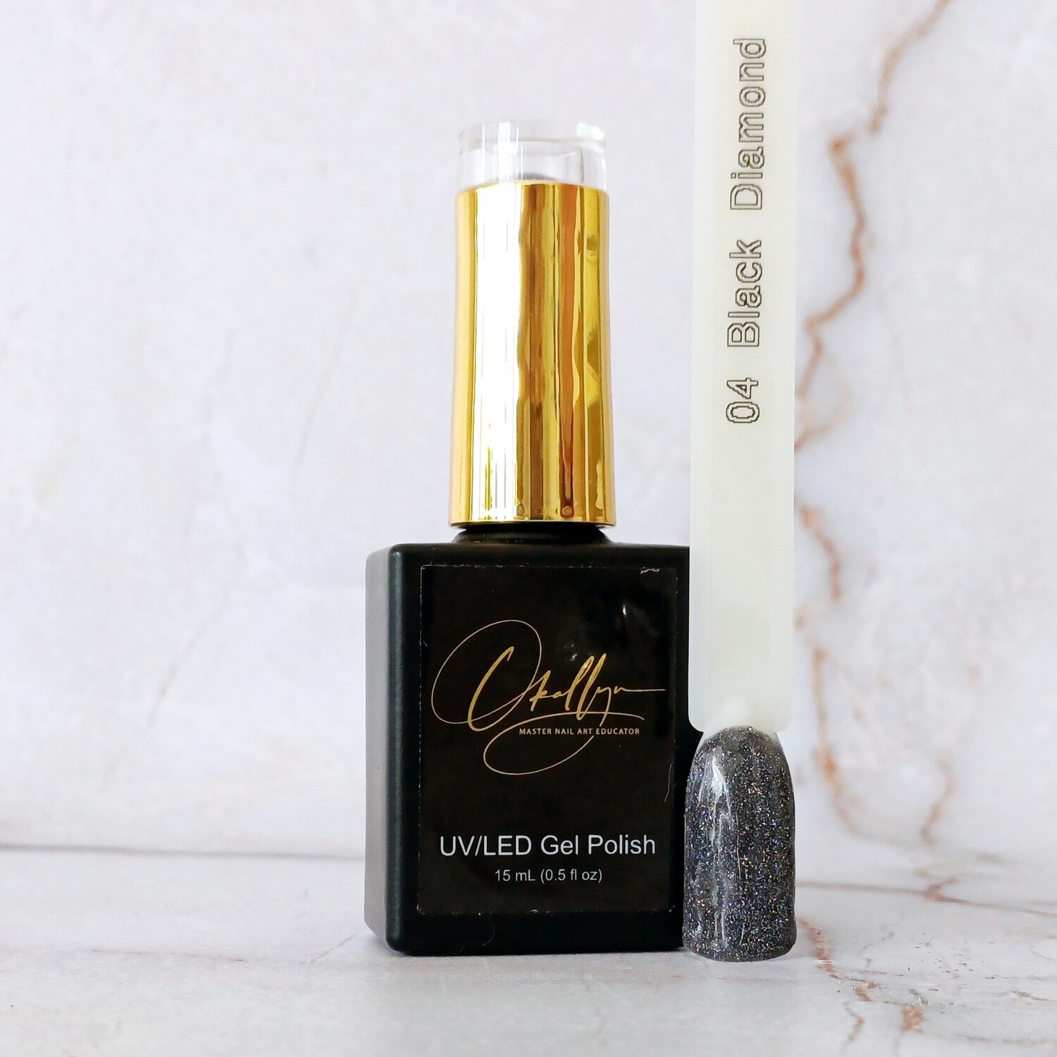 GelPolish Reflective - Black Diamond (04)