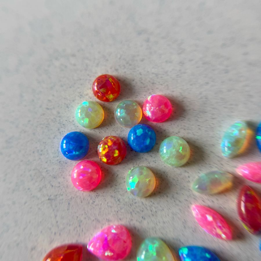 Opales Sorbet tropicaux /  Rond