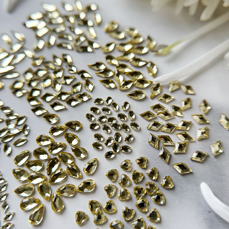 Diamants forme Yuzu / Micro ovale