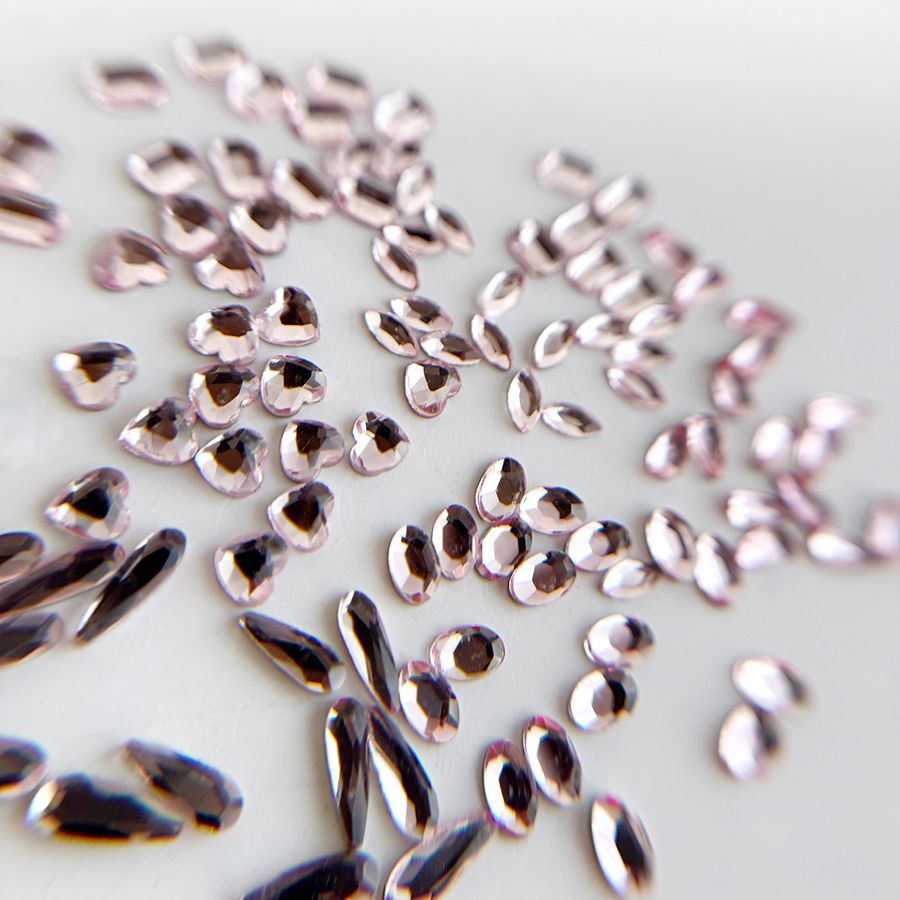 Diamants forme Rosé / mini octogone
