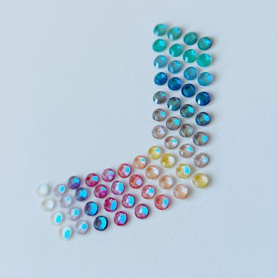 Diamant de verre givré / Curaçao