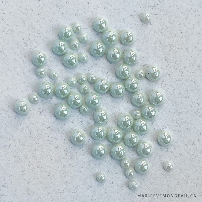 Bijoux Perle Color vibe / Brume azur