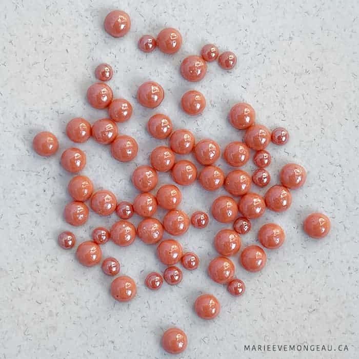 Bijoux Perle Color vibe / Orangé