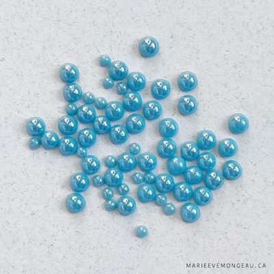 Bijoux Perle / Bleu ciel Bijoux Perle / Bleu ciel