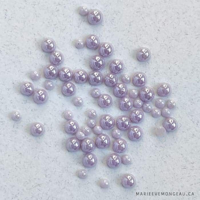 Bijoux Perle  / Violet