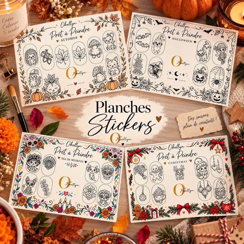 Stickers Nailart