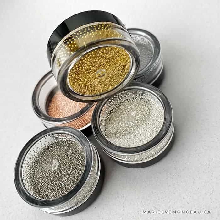 Micro Caviar Or argent foncé