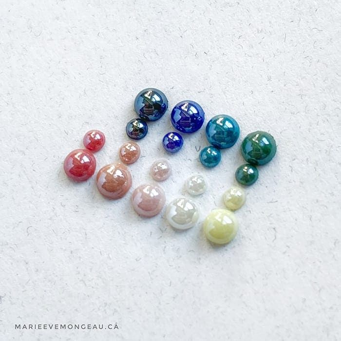 Bijoux Perle Color vibe Rose peau