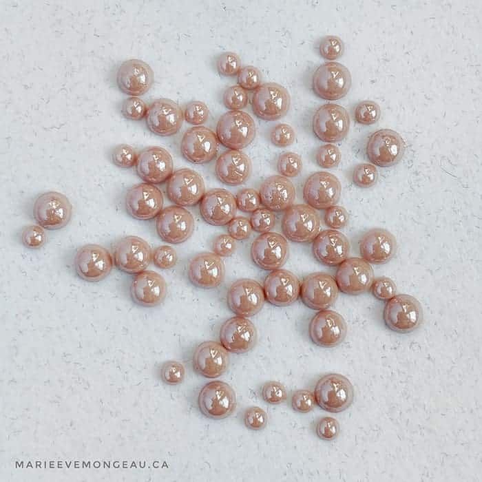 Bijoux Perle Color vibe Rose peau