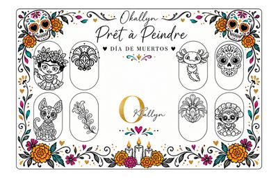Stickers - Dia de Muertos