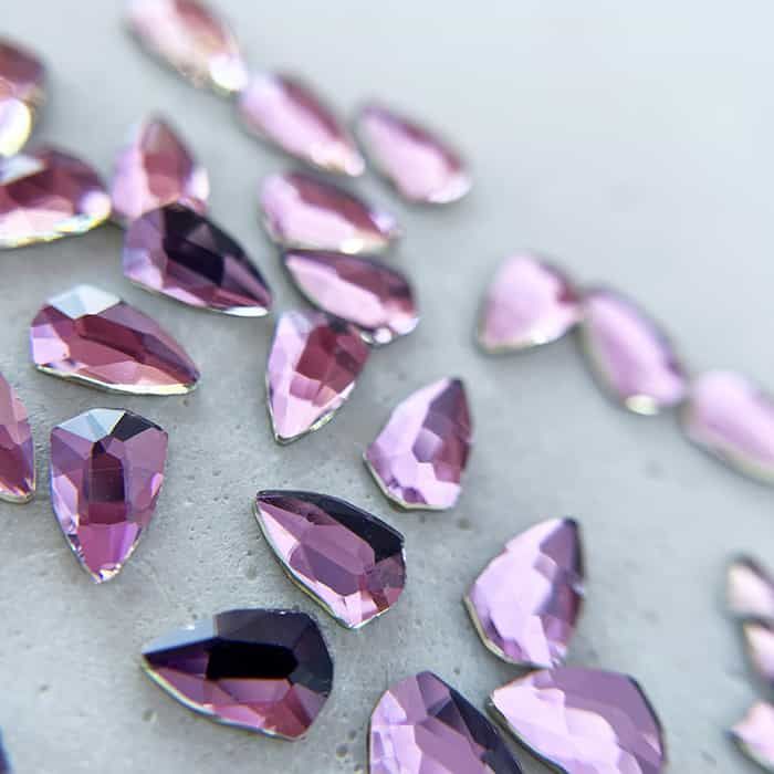 Diamants forme Tulipe/ Larme luxe