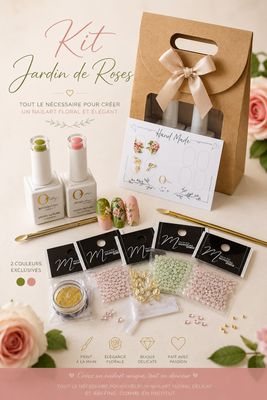 Kit Nailart Jardin de Roses Kit Nailart Jardin de Roses