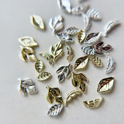 Bijoux Métal Feuilles