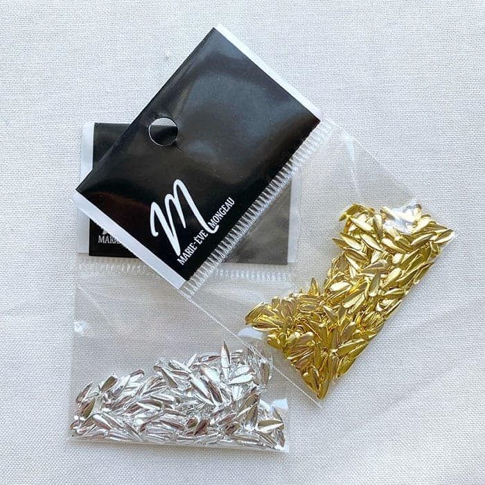 Bijoux Métal grosse goutte allongée