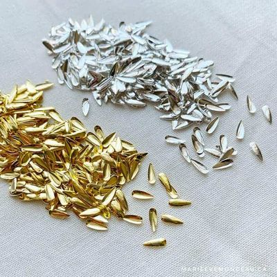 Bijoux Métal grosse goutte allongée Bijoux Métal grosse goutte allongée