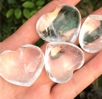 Heart clear crystal