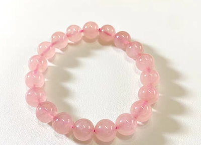 7MM rose quartz bracelet