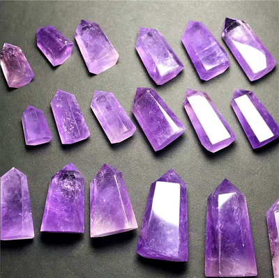 Amethyst crystal point