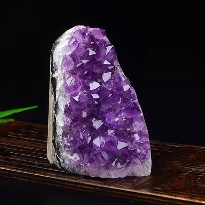 Amethyst geode cluster