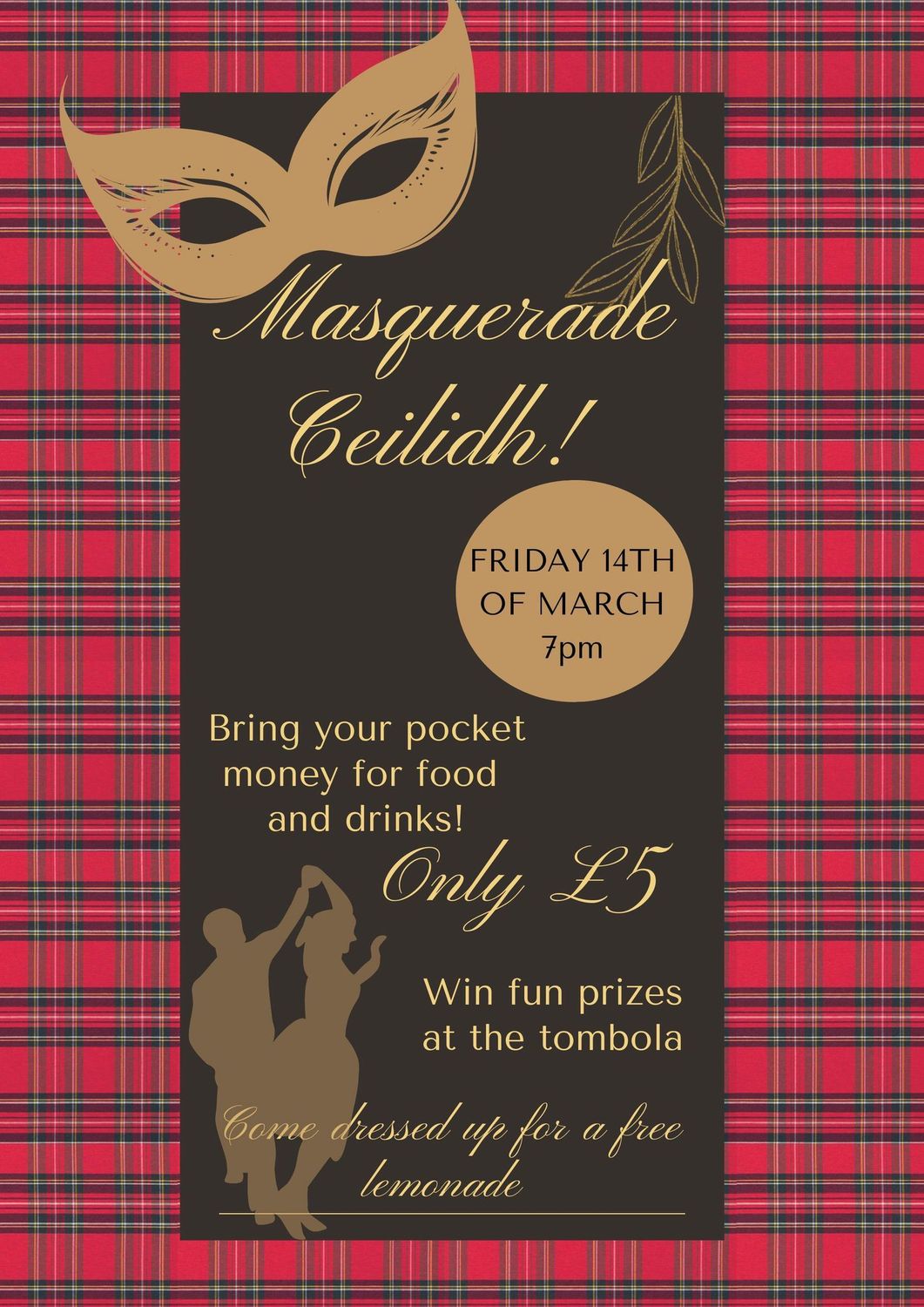 Burns Night  -  NEW Masquerade Ceilidh!