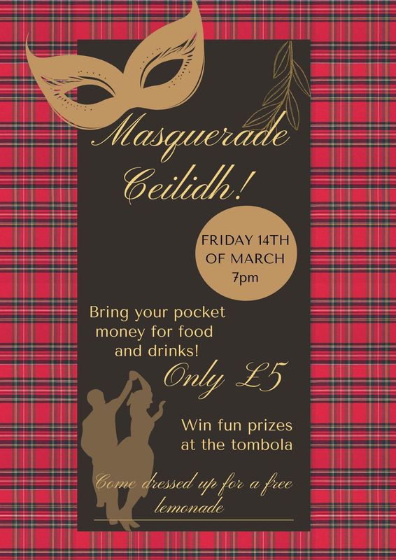 Burns Night  -  NEW Masquerade Ceilidh!
