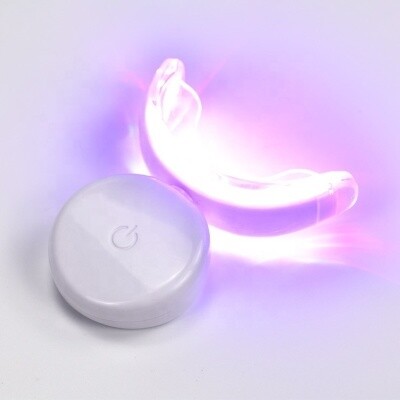 White Rechargeable Teeth Whitening Device