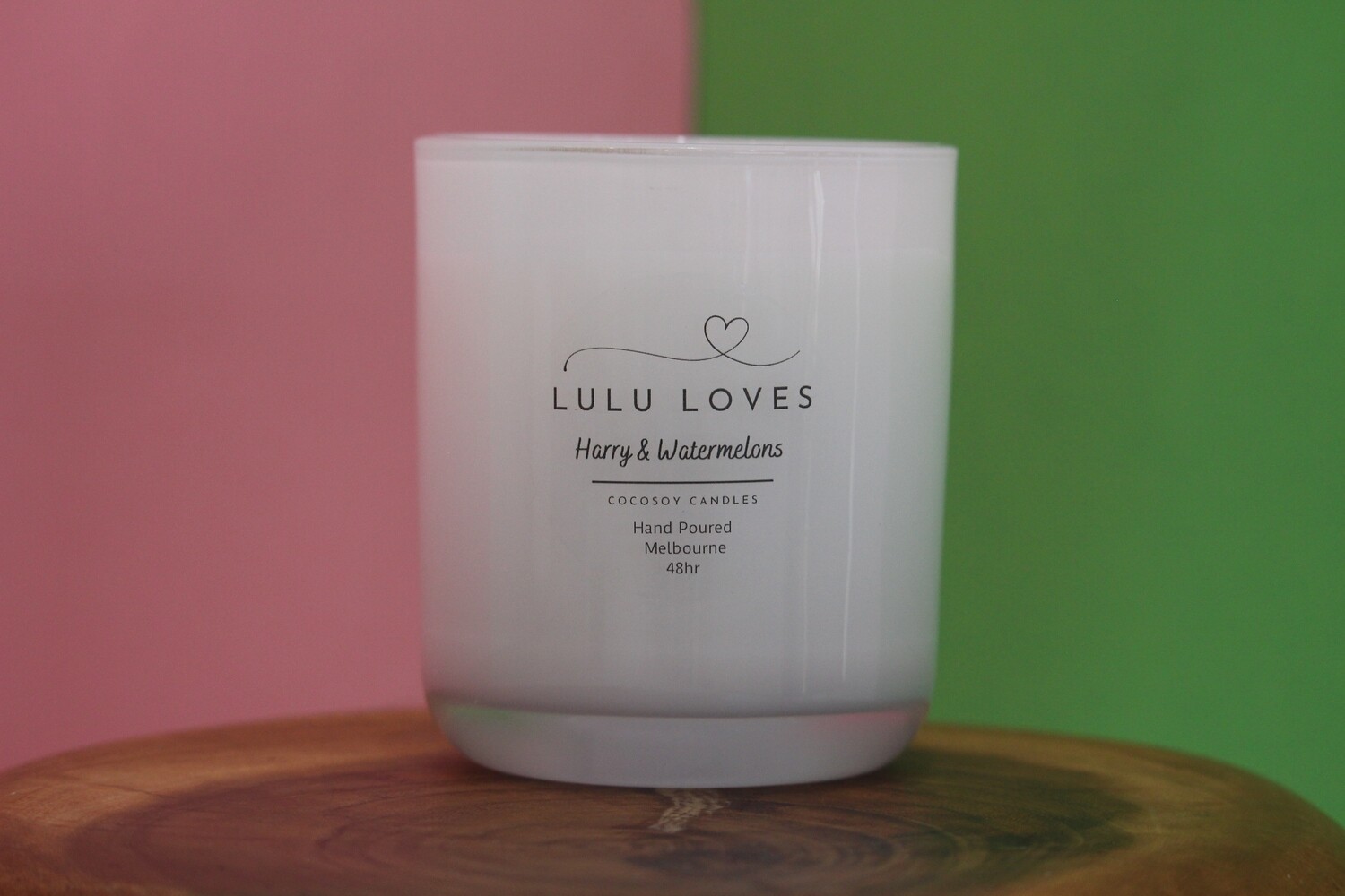 Harry &amp; Watermelons - Watermelon Scented Candle