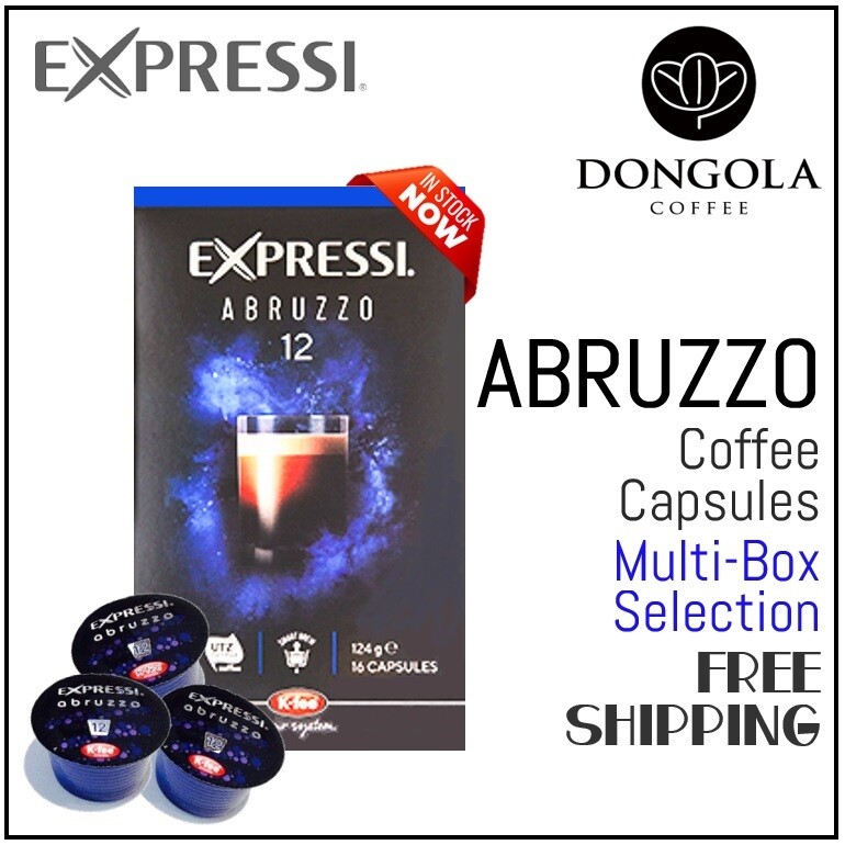 ABRUZZO Coffee Capsules for ALDI K-Fee Espresso Machines by EXPRESSI