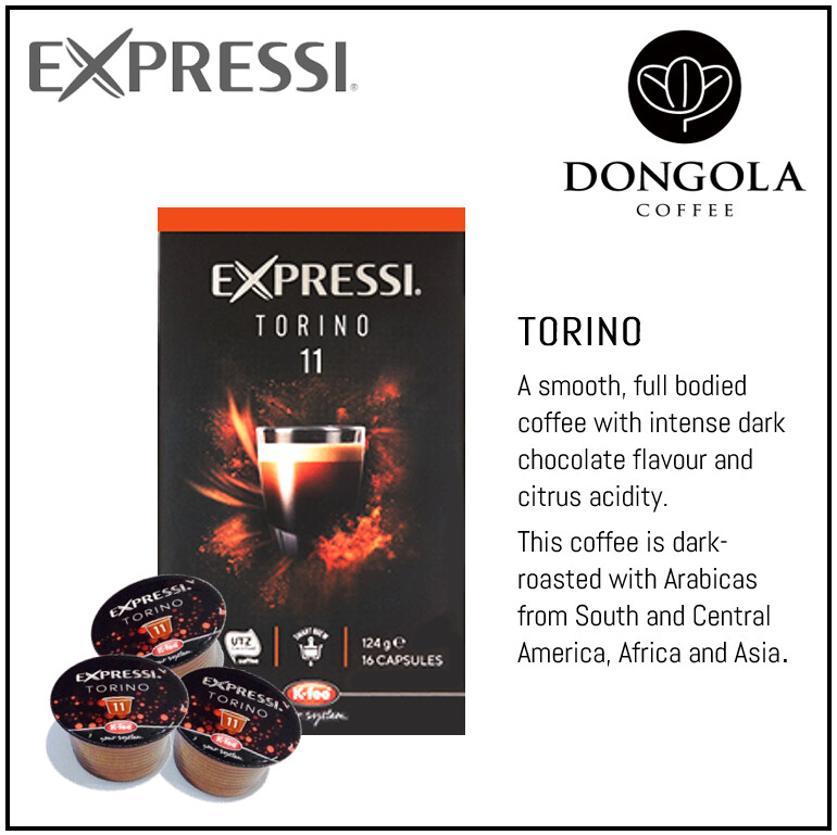TORINO Coffee Capsules for ALDI K Fee Espresso Machines by EXPRESSI
