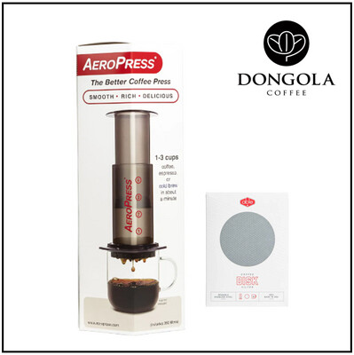 AEROPRESS Espresso Coffee Maker + STANDARD Stainless Disk Filter