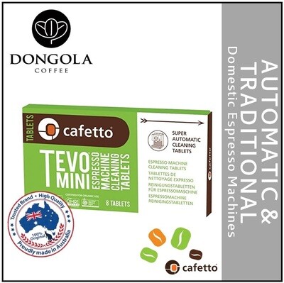 Tevo Mini Organic Espresso Machine Cleanaing Tablets by CAFETTO