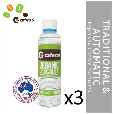3PK 250mL Liquid Organic Descaler by CAFETTO