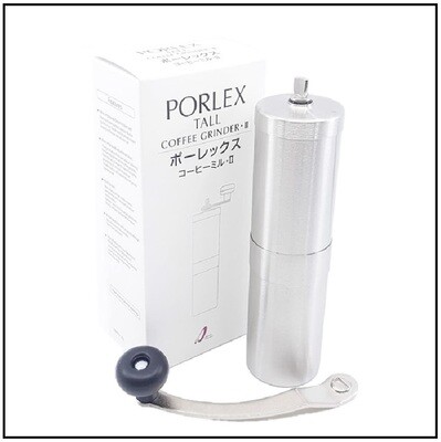 PORLEX Tall II Ceramic Burr Hand Coffee Grinder MADE IN JAPAN