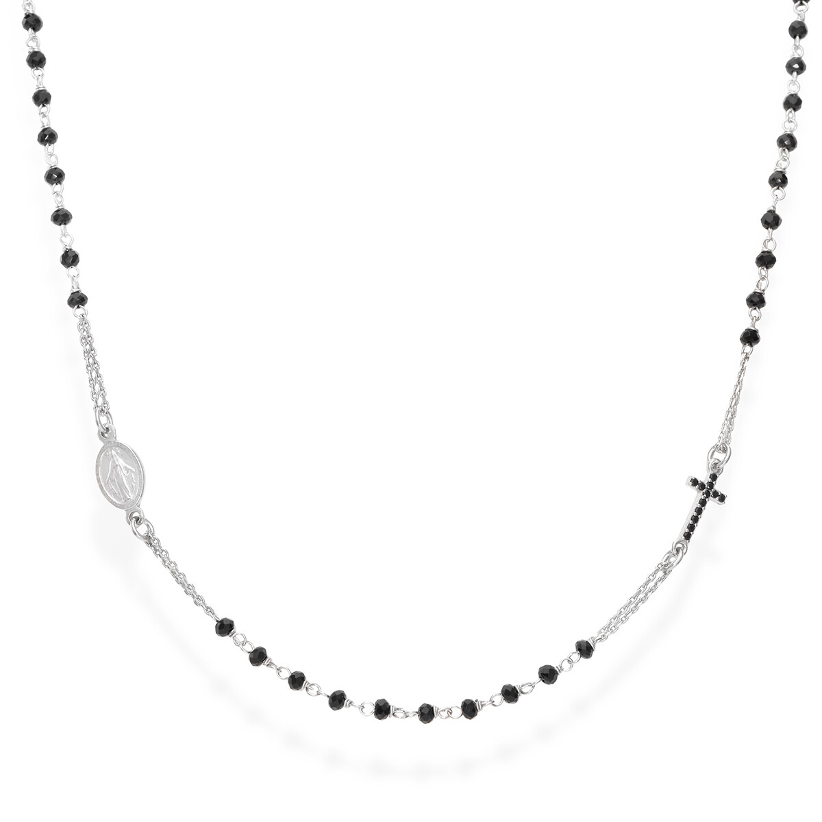 Collier argent
